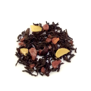 Thé noir au Chocolat, amandes et vanille